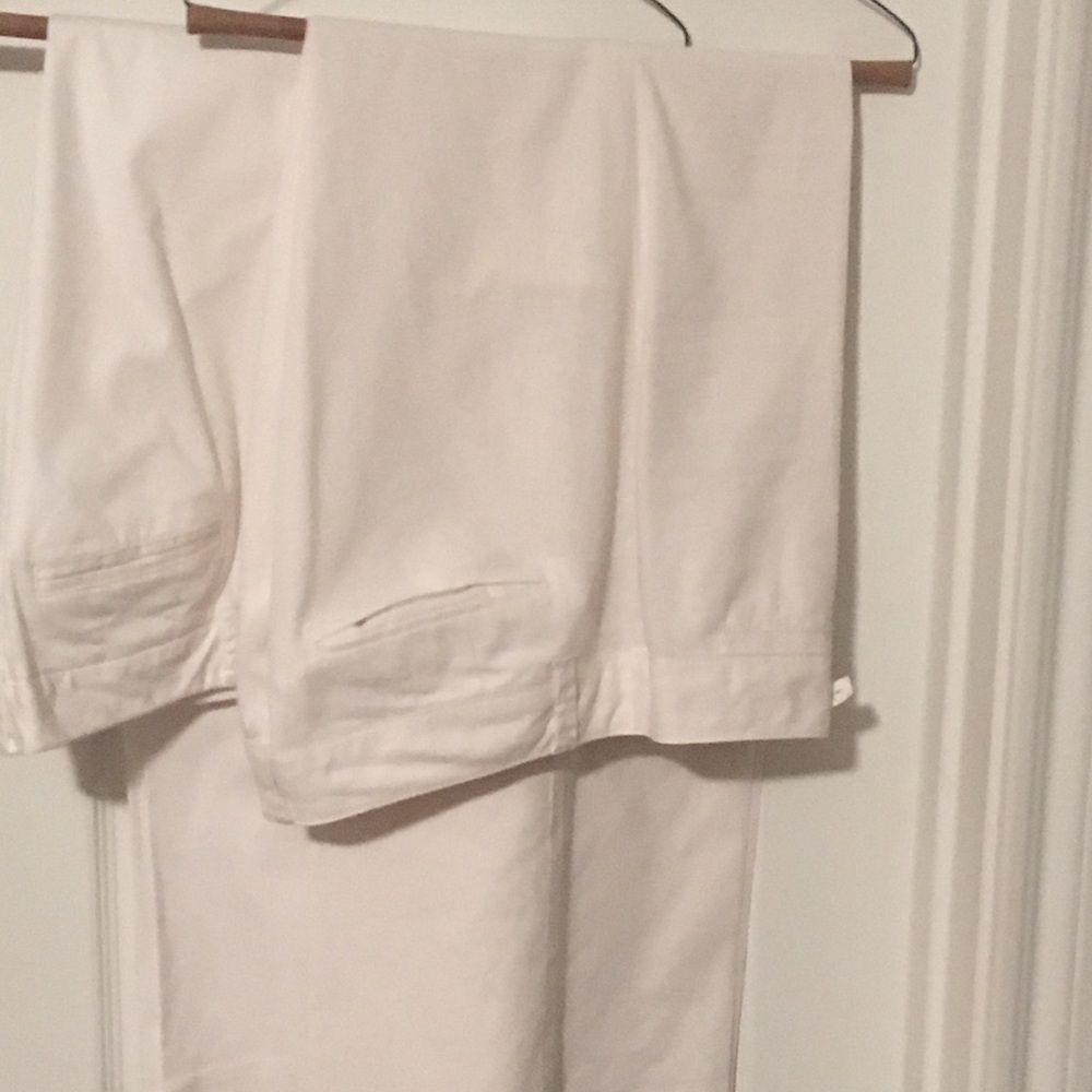 Two pairs white pants NYC sz 8